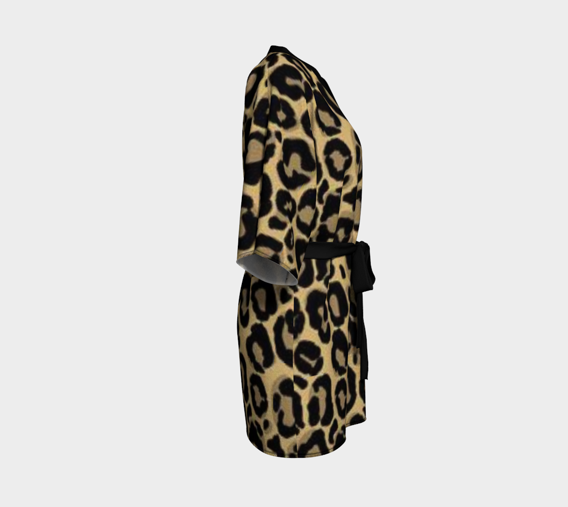 Cheetah Robe Short