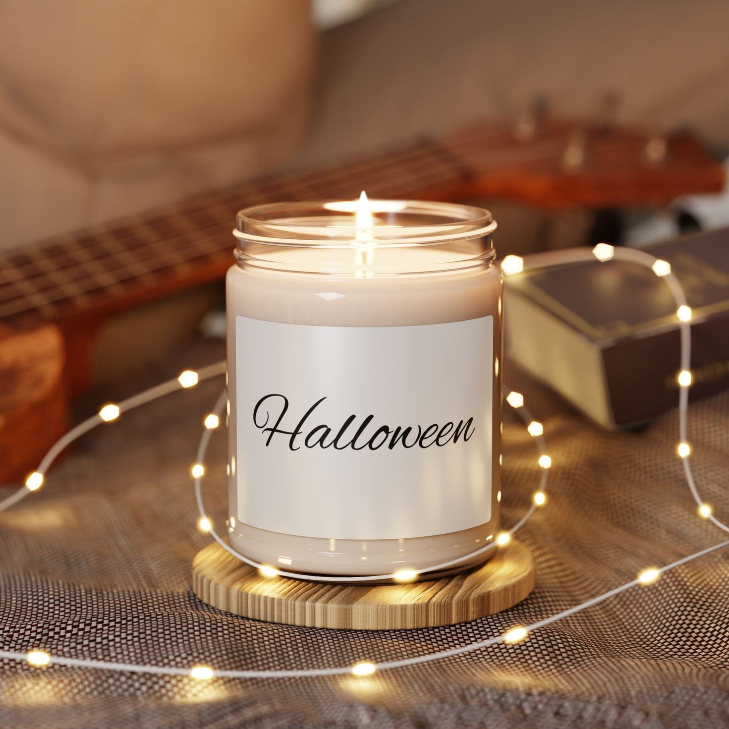Halloween Scented Soy Candle, 9oz | Spooky Home Décor, Fall Gift, Cozy Nights, Haunted Vibes, Unique Party Favor