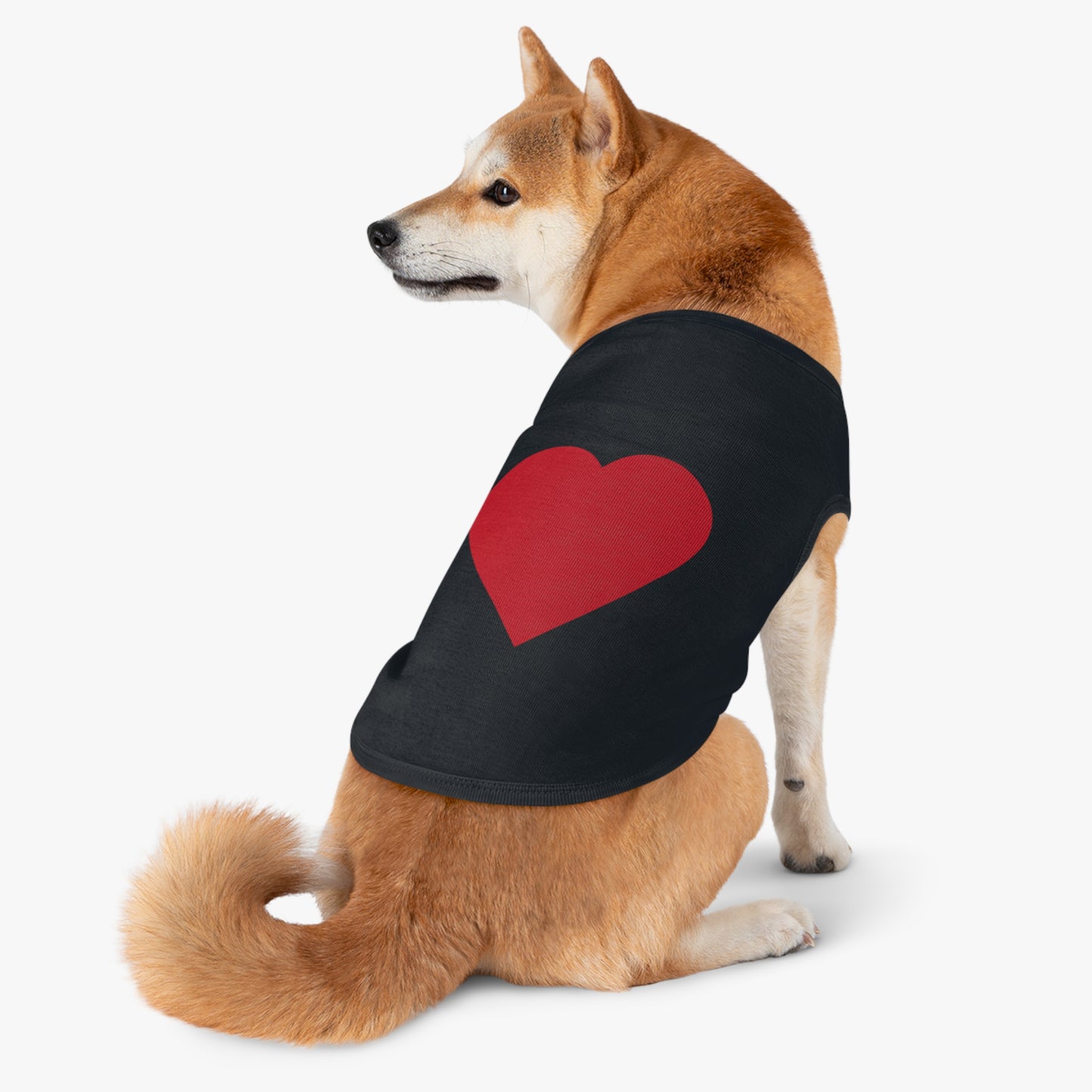 Heartfelt Pet Tank Top | Dog Summer Apparel, Cute Pet Clothing, Valentine's Day Gift for Pets, Stylish Pet Wear, Adorable Dog Outfit