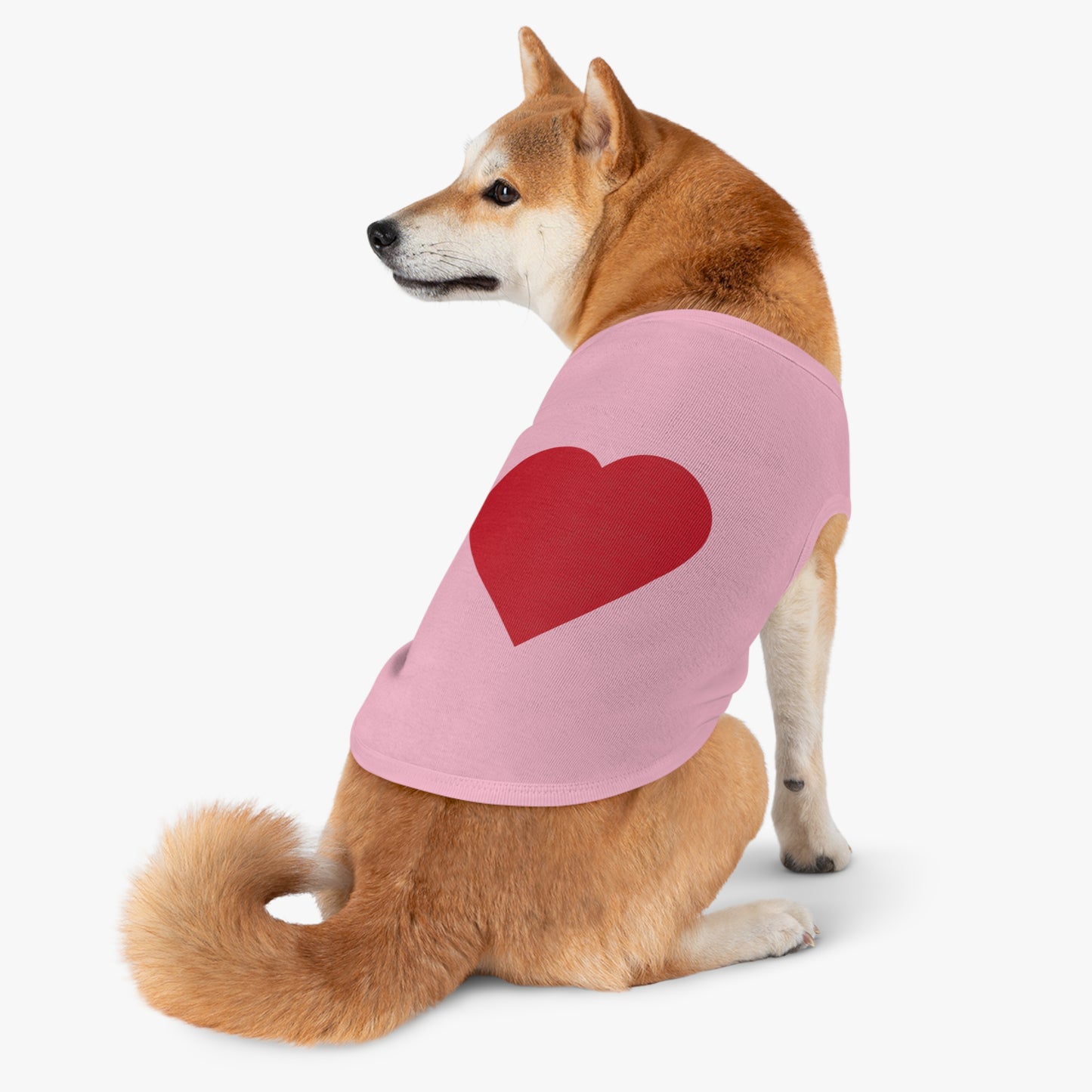 Heartfelt Pet Tank Top | Dog Summer Apparel, Cute Pet Clothing, Valentine's Day Gift for Pets, Stylish Pet Wear, Adorable Dog Outfit