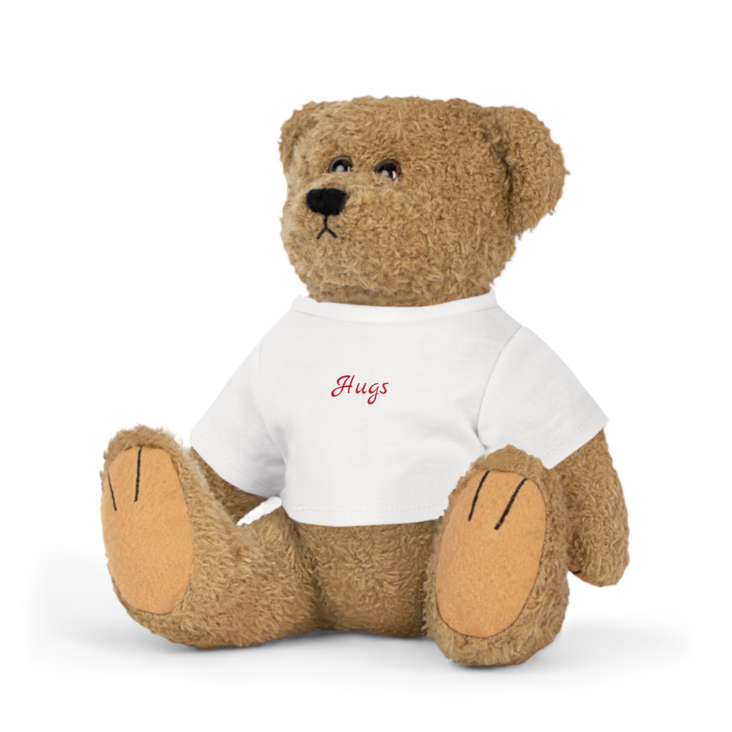 Huggable Plush Toy, Adorable Gift for Kids, Perfect for Birthdays, Baby Showers, and Just Because, Cuddly Companion, Soft Toy with T-Shirt