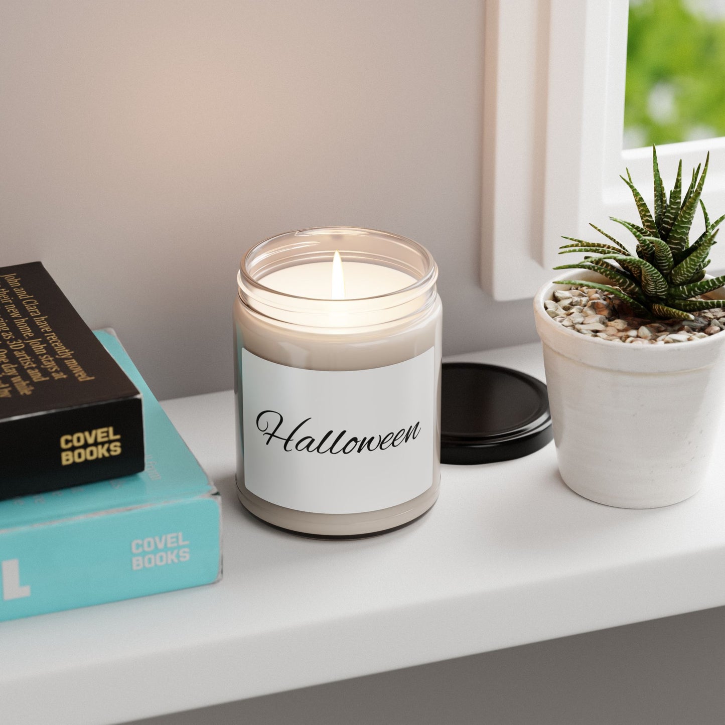 Halloween Scented Soy Candle, 9oz | Spooky Home Décor, Fall Gift, Cozy Nights, Haunted Vibes, Unique Party Favor