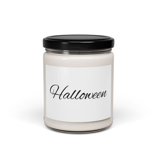 Halloween Scented Soy Candle, 9oz | Spooky Home Décor, Fall Gift, Cozy Nights, Haunted Vibes, Unique Party Favor
